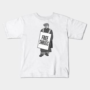 Free Shrugs Kids T-Shirt